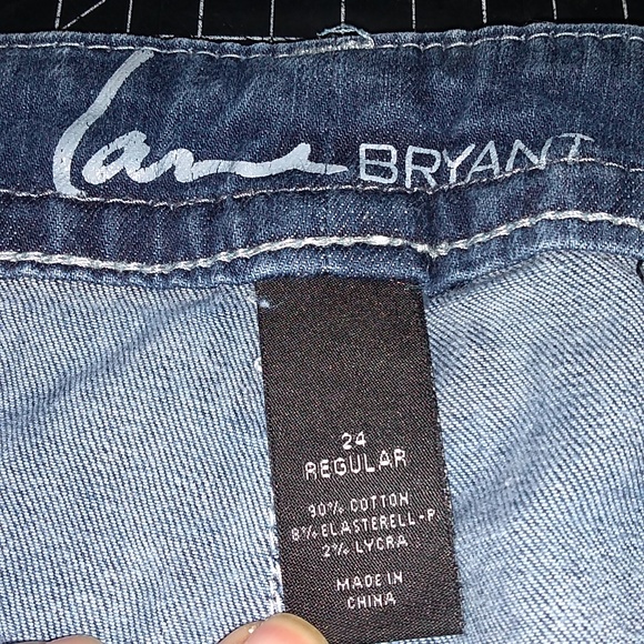 Lane Bryant Bootcut Jeans, Size 24 Regular, Bling on Back Pockets & Fron… - Picture 9 of 12